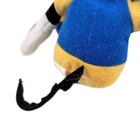 2/$15 Disney Football Mickey Mouse Doll Yellow Blue 10" Uniform Helmet Plush - Picture 10 of 11